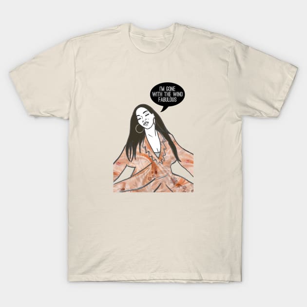 Gone with the wind fabulous T-Shirt by Katsillustration